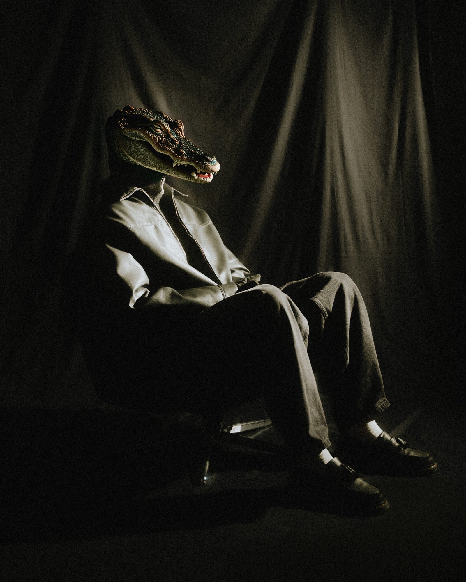 Photo portrait artistique en studio